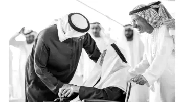 رئيس الدولة ينعى المربي والمعلم الدكتور محمود أحمد القيسية